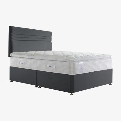 Furniture Village Sealy - Activsleep Geltex Pocket Eurotop 2800 Divan Set - Double - Grey