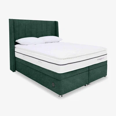Furniture Village Sleepeezee - Memory Sense 2800 Power Ottoman Divan Set - Double