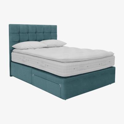 Furniture Village Hypnos - Bespoke Luxury Divan Set - Double - Blue