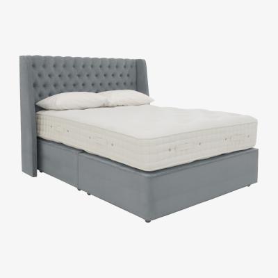 Furniture Village Hypnos - Bespoke Grandeur Divan Set - Double - Grey
