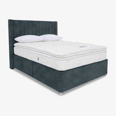 Furniture Village Harrison Spinks - Yorkshire 10K Firm Divan Set with Continental Drawers - Double - Lovely Ocean