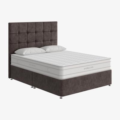 Furniture Village True Gel 10000 Divan Set - Double - Grey