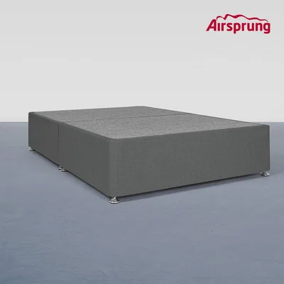 Furniture123 Airsprung Kelston Double Divan - Charcoal