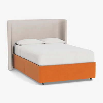 Heal's Heal's Deep Divan Double Tejo Zinnia None - Heal's UK Bedroom Furniture