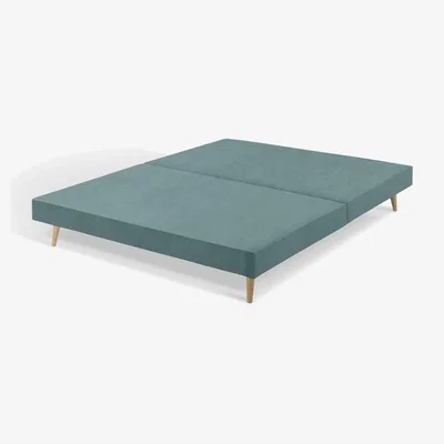 John Lewis John Lewis Padded Slim Upholstered Divan Base, Double