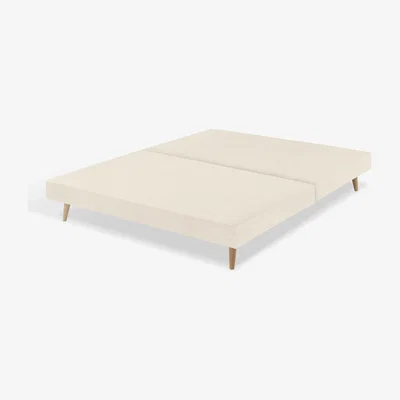 John Lewis John Lewis Padded Slim Upholstered Divan Base, Double