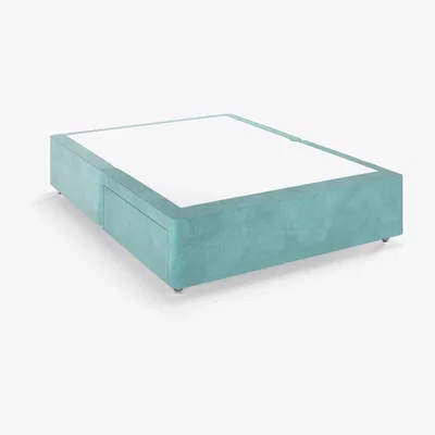 John Lewis John Lewis Non Sprung 2 Drawer Storage Upholstered Divan Base, Double