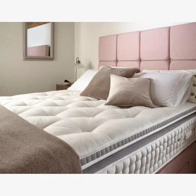 Downtown Harrison Spinks Elvaston Mattress and Divan Set - 135cm Double - True Edge Standard - 2 Drawer