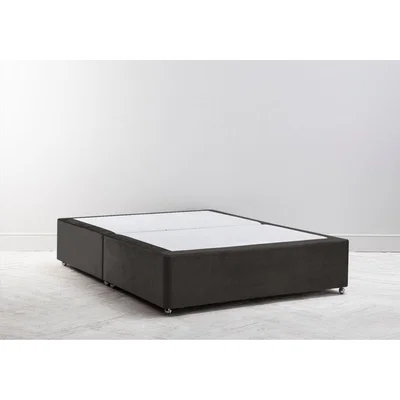Perch and Parrow Buxton 4'6 Double Size Bed Base in Mocha"