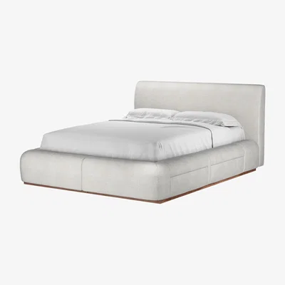 Sofa.com Sunday Double Divan Base in Shell Heathland Weave - sofa.com