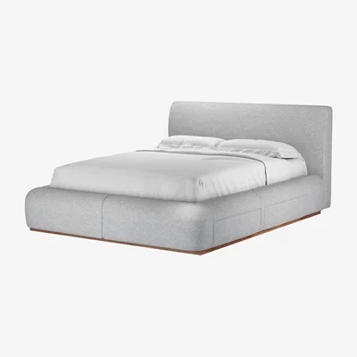 Sofa.com Sunday Double Divan Bed in White Cliffs Whitstable - sofa.com