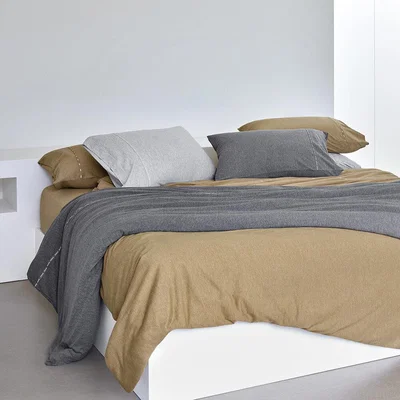 Amara BOSS Home - Boss Sense Duvet Cover - Camel - Super King