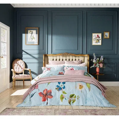 Amara Ted Baker - New Hampton Duvet Cover - Delphinium - Super King
