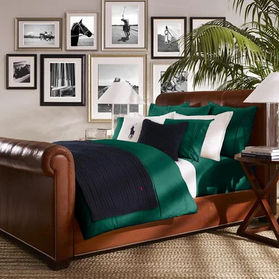 Amara Ralph Lauren Home - Player Duvet Cover - Evergreen - Super King