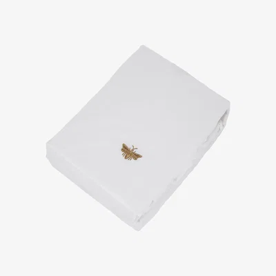 Amara Elizabeth Scarlett - Bee's Duvet Set - Gold/White - Super King