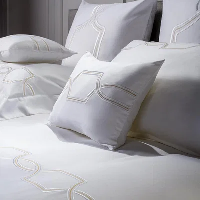 Amara Rivolta Carmignani - Royal Duvet Cover Set - White - Super King