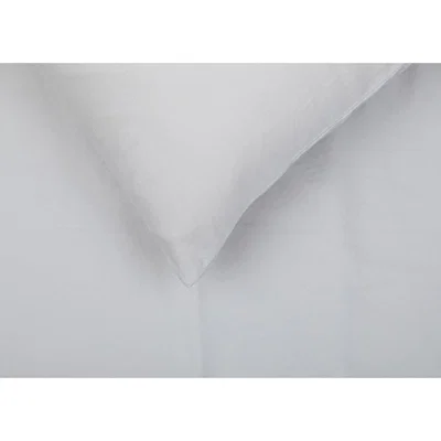 Heal's Heal's Organic Washed Sateen Grey Duvet Cover Super King - Heal's UK Bedroom Furniture