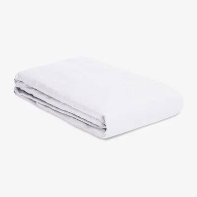 Made in Design duvet cover 260 x 240 cm - / 260 x 240 cm - Washed linen by Au Printemps Paris White