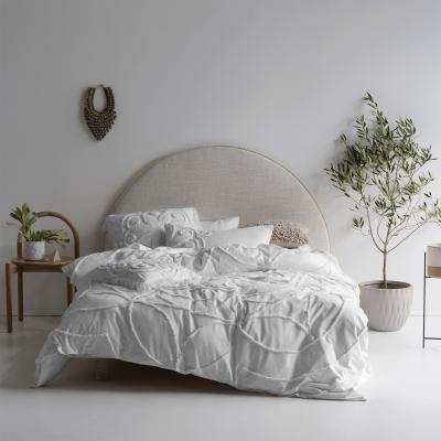 The Range Medallion Tufted Duvet Cover Set - Superking