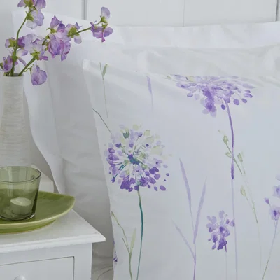 The Range Kendal Lilac Duvet Cover Set - Lilac / Super King Duvet Set