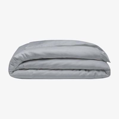 The Range 400 Thread Count Egyptian Cotton Oxford Duvet Cover - BM139 - Platinum / Superking