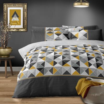 The Range Prisma Black Grey Duvet Cover Set - Multi-Coloured / Super King Duvet Set