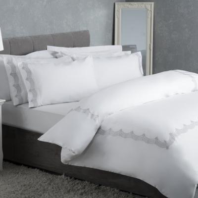 The Range Annaya Duvet Cover Set - BM223 - Grey / Superking