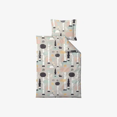 Amara Södahl - Magic Forest Duvet Set - Pastel - Junior