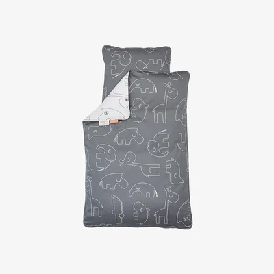 Amara Done By Deer - Sleepy Bedlinen - Grey - Baby