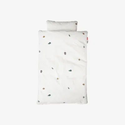 Amara Done By Deer - Sea Friends Bedlinen - Beige - Baby