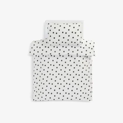 Habitat Habitat Kids Monochrome Black Spot Bedding Set - Toddler