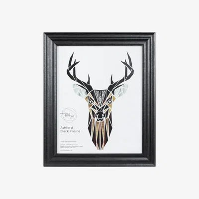 The Range Ashford Black Frame - Black / 10x8in