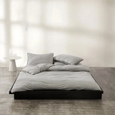 Amara Calvin Klein - Logo Duvet Cover - Stone/Burgundy - Double