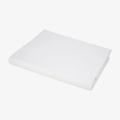 Amara Essentials - 1000 Thread Count Premium Satin Duvet Cover - White - Double