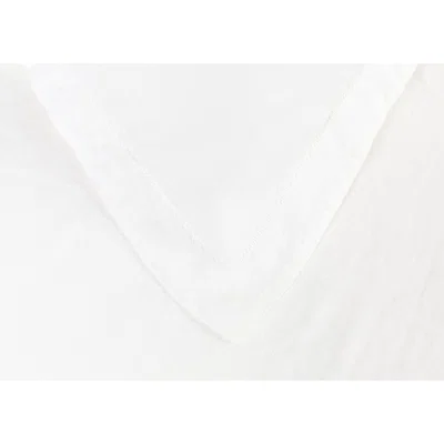 Heal's Heal's Washed Linen White Double Duvet Cover - Heal's UK Bedroom Furniture