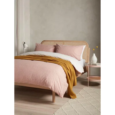 John Lewis ANYDAY John Lewis & Partners Grid Duvet Cover Set