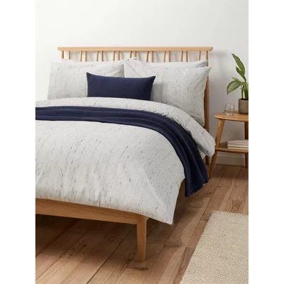 John Lewis John Lewis & Partners Fitz Brushed Cotton Duvet Cover Set