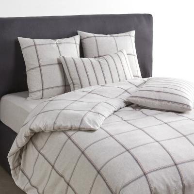 La Redoute Nika Checked Flannel Duvet Cover
