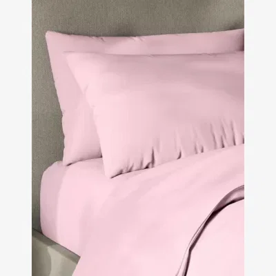 Marks & Spencer M&S Comfortably Cool Lyocell Rich Duvet Cover - SGL - Dusty Pink, Dusty Pink,Navy,Taupe,Light Grey,Powder Blue,Cream,White,Light Mauve,Dark Grey