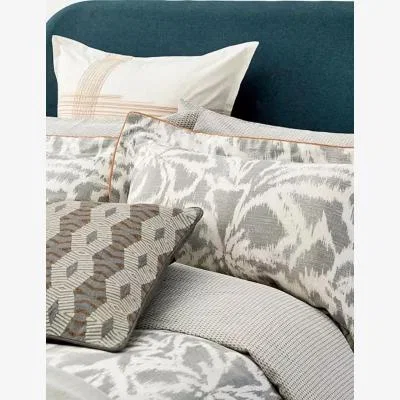 Marks & Spencer Bedeck Of Belfast Pure Cotton Sateen Asha Duvet Cover - SGL - Grey Mix, Grey Mix