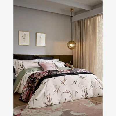 Marks & Spencer Ted Baker Pure Cotton Heather Duvet Cover - DBL - Blush, Blush