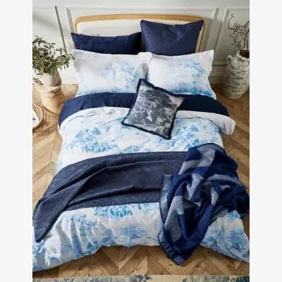 Marks & Spencer Ted Baker Pure Cotton Sateen Landscape Duvet Cover - DBL - Multi, Multi