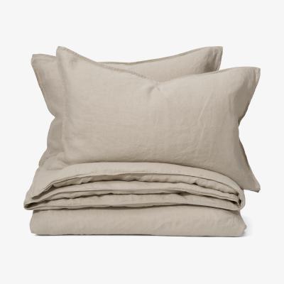 Made.com Brisa 100% Linen Duvet Cover, Double, Oatmeal 