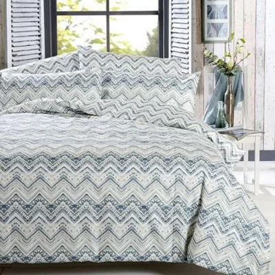 The Range Fallon Duvet Cover Set - Green / Double