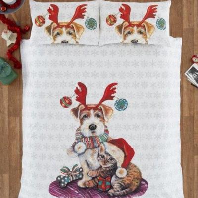 The Range Ivy and Snowy Double Duvet Set - Multi