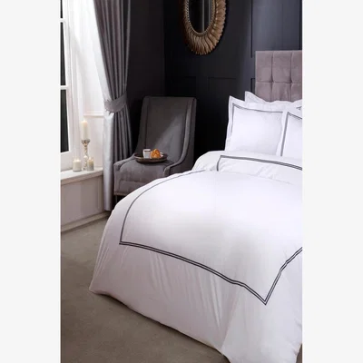 The Range Mayfair Duvet Cover Sets - Grey / Double