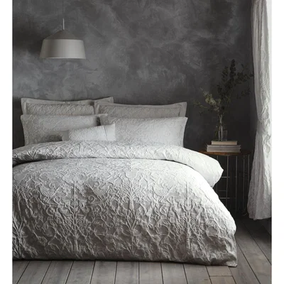 The Range Oak Tree Duvet Cover and Pillowcase Set - Yellow / Double