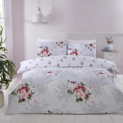 The Range Margo Floral Duvet Cover Set - Grey / Double