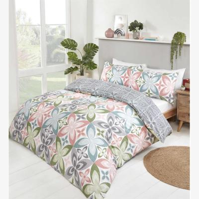 The Range Reileigh Floral Reversible Duvet Cover Bedding Set - Multi / Double