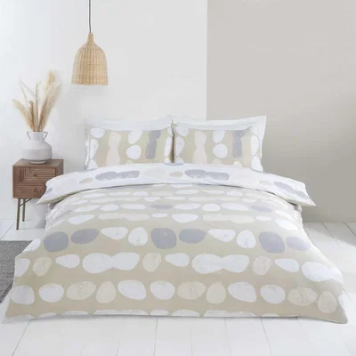 The Range Truro Duvet Cover Set - Natural / Double